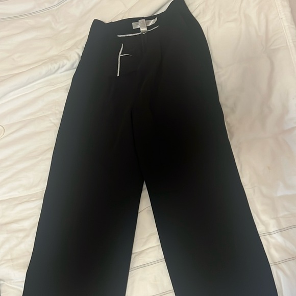 SIMONS CONTEMPORAINE Black lousse pants - Picture 1 of 2